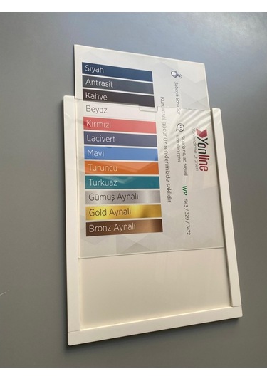 10 Adet A4 Beyaz Belge Sertifika Çerçevesi Kendinden Yapışkanlı Kolay Değiştirilebilir Föylük