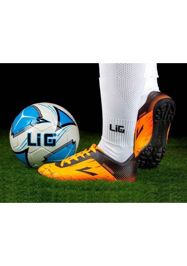 Lig Halı Saha Ayakkabısı Turuncu 56  Meteor-H