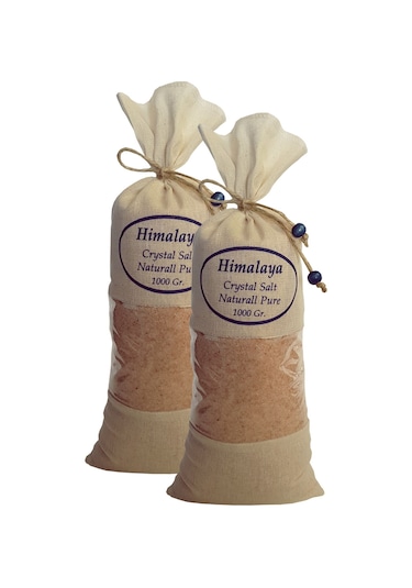 Zencefil Organik Bez Torbada Himalaya Tuzu 2 x 1 KG