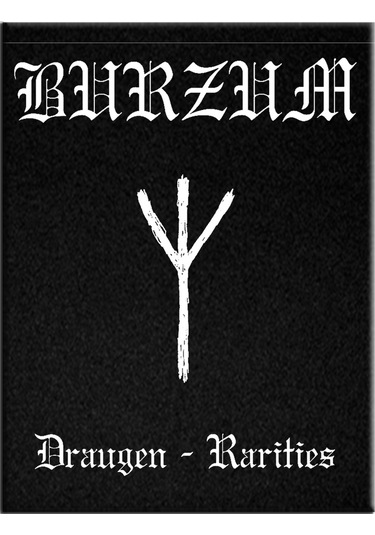 Burzum Draugen Albüm Arma Sırt Peç Back Patch Yama
