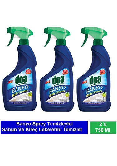 Doa Banyo Sprey 750 Ml Vegan X 3 Adet 3’lü Set