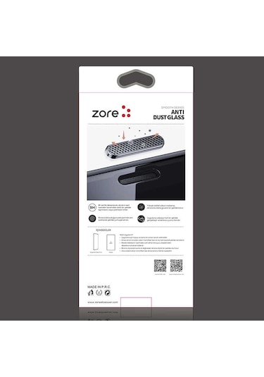 Mobilteam Apple Uyumlu iPhone 12 Mini Anti-dust Temperli Ekran Koruyucu