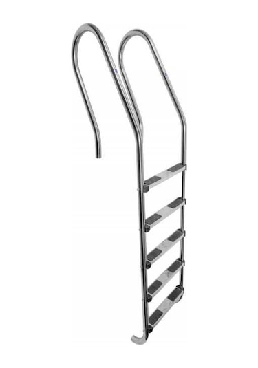 Gemaş Havuz Merdiveni 4 Basamaklı Kombine 304 Model Paslanmaz-Top