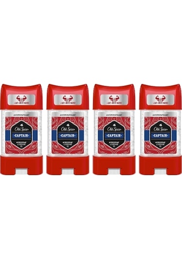 Old Spice Captain Clear 48H Erkek Jel Stick Deodorant 4 x 70 ML