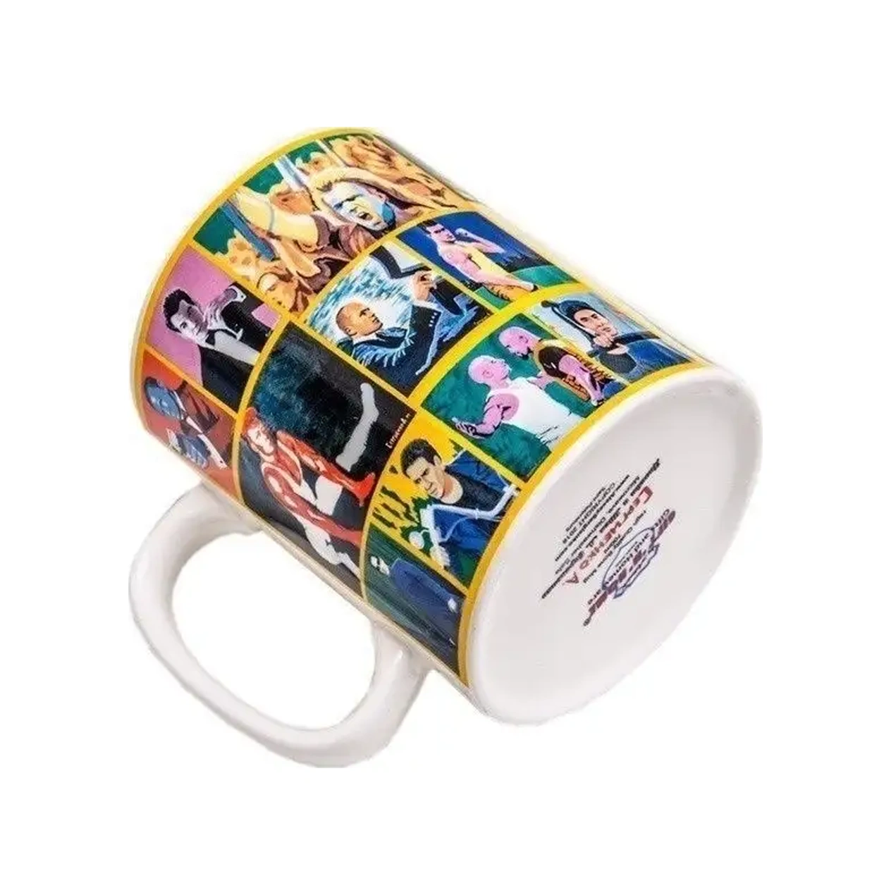 Gift'n'home Büyük Porselen Bardak Dev 5449870 Gri