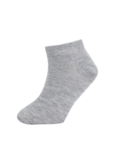 DeFacto Erkek Çocuk 5'li Pamuklu Çizgili Patik Çorap N1919A6NSKR1