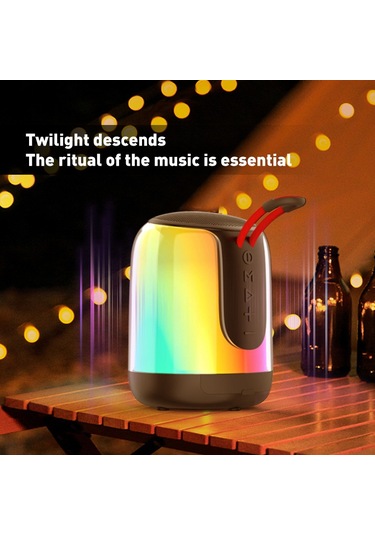 Youmex Müzik Ve Işık Hikayesi: Taşınabilir Bluetooth Hoparlör, 10 Işık Modu, 8 Saat Pil, Tws Ve Radyo Özelliğiyle Outdoor Partiler İçin