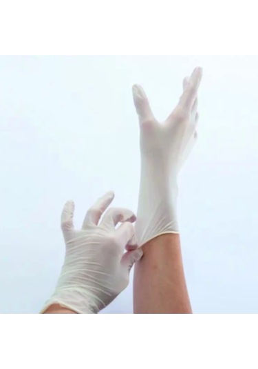 Brp Pudrasız Lateks Muayene Eldiven Medium M 100'lü Kutu