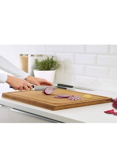 Förslag Bıçak Seti Siyah 3 Parça Mutfak Sofra Sunum Siyah