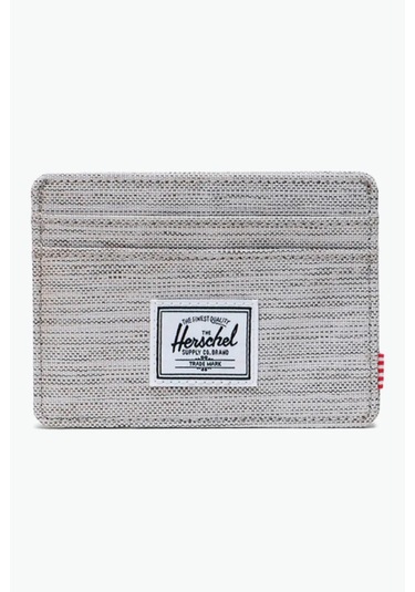 Herschel Charlie Cardholder Kartlık 30065 Light Grey Crosshatch Çok Renkli