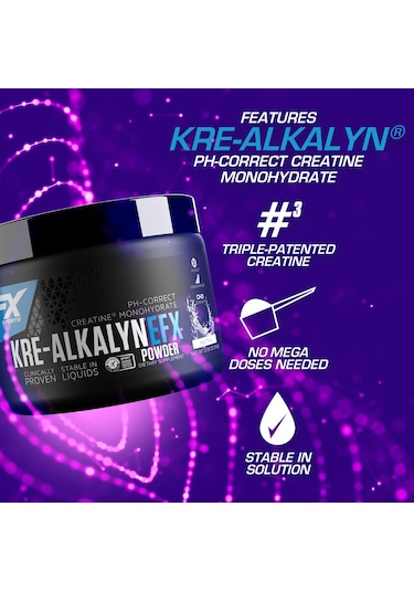 Efx Sports Kre-alkalyn Creatine Powder 100 Grams