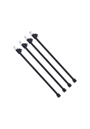 Geeksen 4 Adet 14" Uzunluğunda İki Başlı Pnömatik Takoz - 1/4" Fnpt Dişli - Araç Lastik Hava Doldurma Aleti - Ticari Araçlar, Kamyonlar İçin Uygun