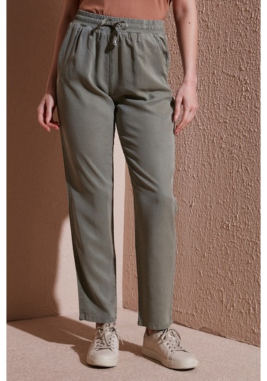 Fashion Friends Bayan Pantolon 25y0477k1 Haki Haki