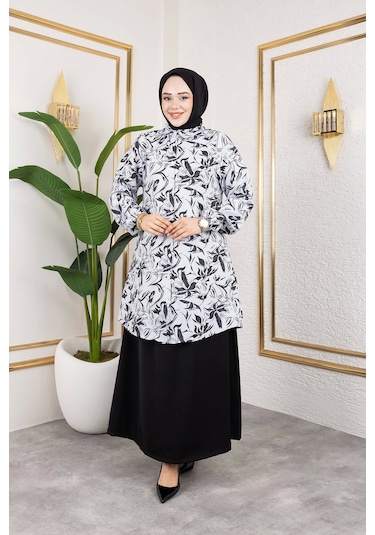 Etekli İkili Takım - Siyah / T0106 Siyah