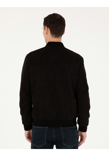 Pierre Cardin Erkek Siyah Deri Mont-kaban 50300551-001 Siyah