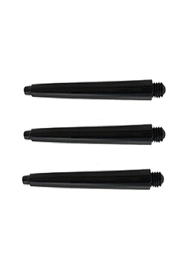 5 SET (15 Adet) 35mm DARTSAN NYLON DART ŞAFT-SHAFT. Siyah