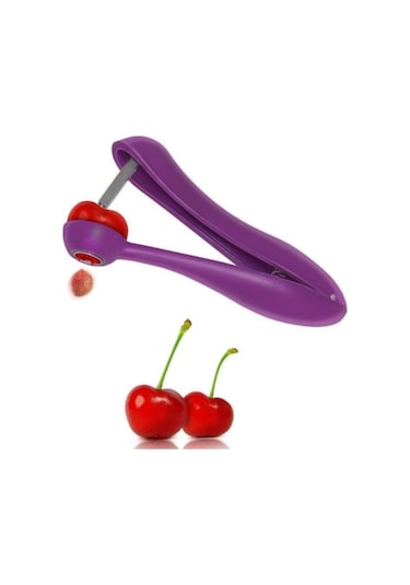 Pratik Kolay Zeytin ve Vişne  Çekirdeği Çıkarma Aleti Aparatı