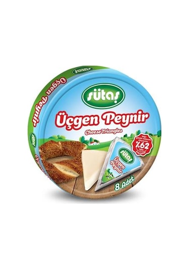 Sütaş Üçgen Peynir 8 x 12.5 G