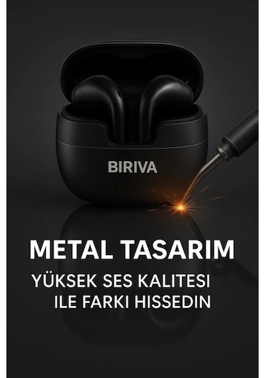 Biriva X23 Pro Bluetooth 5.4 Kulak İçi Kulaklık