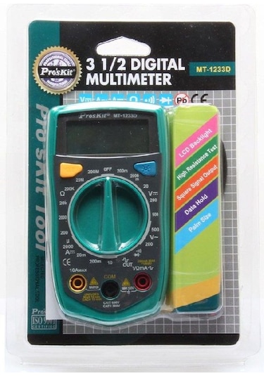 Proskit Mt-1233d Dijital Multimetre Ölçü Aleti