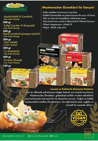 Protein Ekmeği 250 Gr