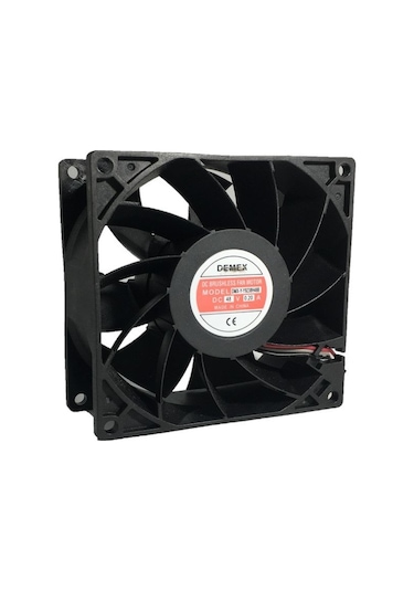 Demex 92X92X38Mm 48V Dc Kare Fan Rulmanlı