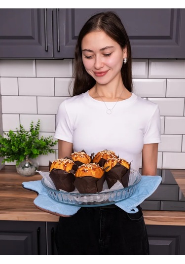 Arstex 2 Parçalı Mutfak Servo Seti 287365865 Açık Mavi