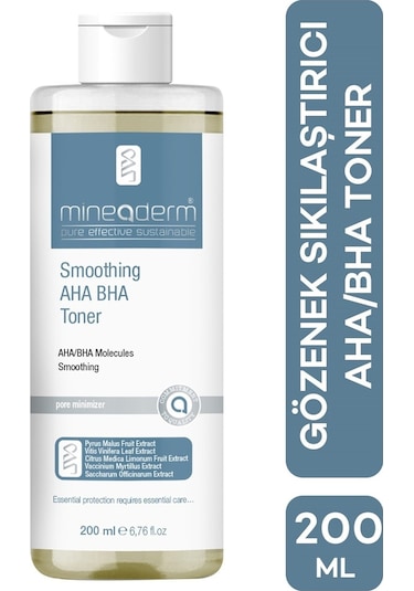 Mineaderm Smoothing Aha-Bha Gözenek Sıkılaştırıcı Tonik 200 ML