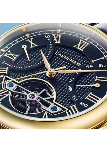 Earnshaw Es-8169-05 Erkek Kol Saati Altın