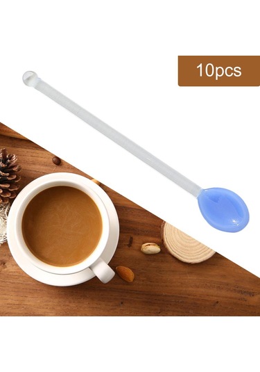 Suntek Magideal 10x Cam Çay Kaşığı Bulaşık Makinesinde Açık-mavi