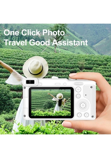 1080p Kids Dijital Kamera Çocuklar İçin Tripod Mini Video Kameralı 12mp 2.4 İnç Ips Ekran