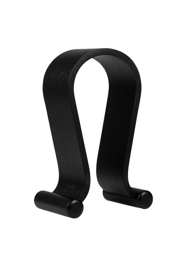 Teltree Samdı Ahşap Kulaklık Tutucusu, Siyah Omega Desenli Oyuncu Kulaklık Sandalyesi, Ev/ofis Masaüstü Stantı