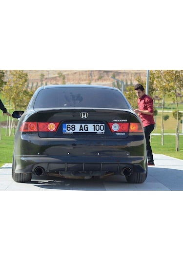 Modaautos Honda Accord 2003-2006 Makyajsız Kasaya Uyumlu Arka Tampon Eki