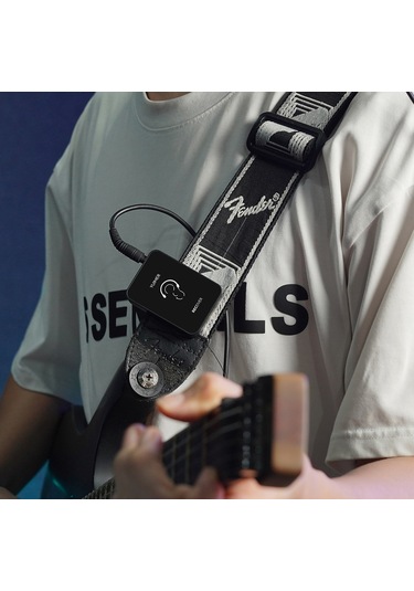 Wezone Yuımer Wp14 Kablosuz Monitör 1 Alıcı - 2.4ghz 12ms Gecikme, 30m Menzil, 24bit/48khz Kayıpsız Ses, Usb Şarj