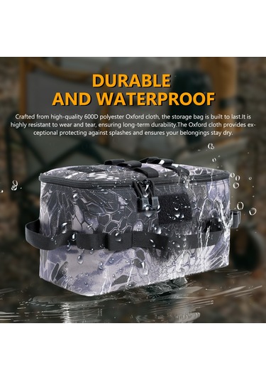 Maiyame Kampçılar İçin Büyük Kapasiteli Su Geçirmez Taşınabilir Depolama Çantası
