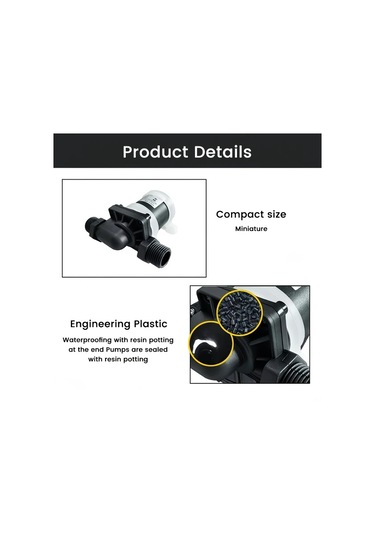 Willowhaven 1 Adet Dc 12v Güneş Enerjili Dalgıç Sirkülasyon Pompası 350-700l/s 0.8-5m