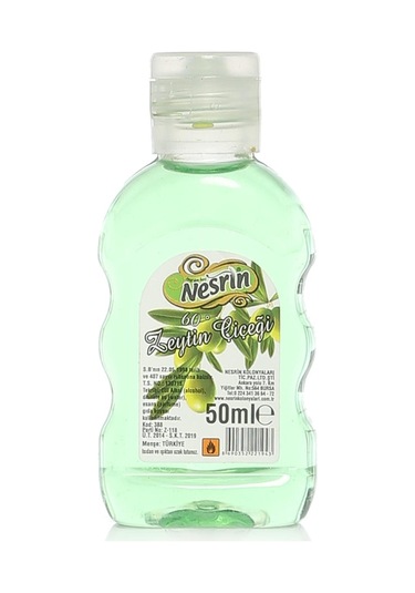 Nesrin 60 Derece Zeytin Çiçeği Kolonyası Pet Şişe 50 ML