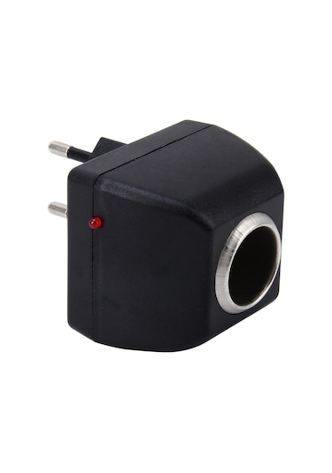 Sones Araç Güç Çeviricileri 90-240v Ac'den 12v Dc'ye Araç Çakmak Soket Adaptörü Dönüştürücü İle Araç Amplifikatörü Güç Çıkışı: Dc 12v 600ma