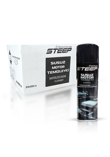 Steep Susuz Motor Temizleyici & Parlatıcı Sprey 24 Adet 500 Ml