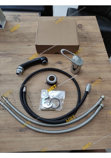 Mrt Kuaför Ekipmanları Çiftli Berber Bataryası Siyah