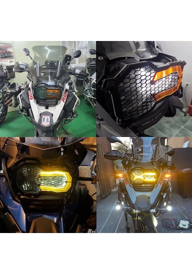 Knmaster BMW R 1200 / 1250 GS Ön Far Koruma Kapağı Izgara Tipi
