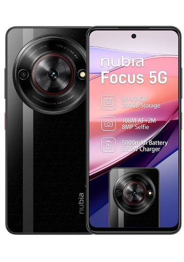 Zte Nubıa Focus 5G  6 GB 256 GB Siyah (Teşhir)