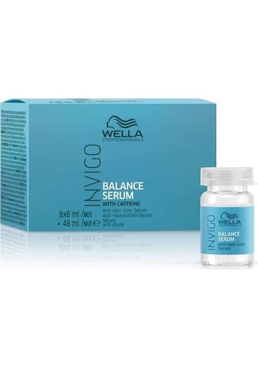 Wella Invigo Balance Hair Loss Serum 8 x 6 ML