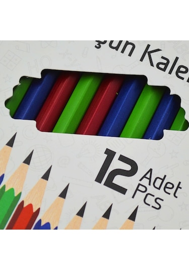 Gen-of Hb Köşeli Kurşun Kalem Gen-6000 144 Adet