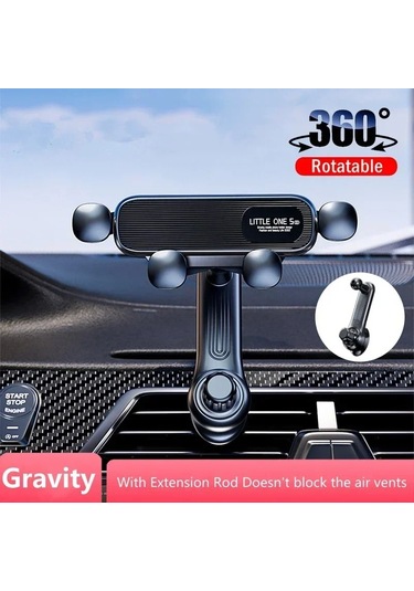 Liangmei Yerçekimi Araç Telefonu Tutucu Hava Firar Dağı Cep