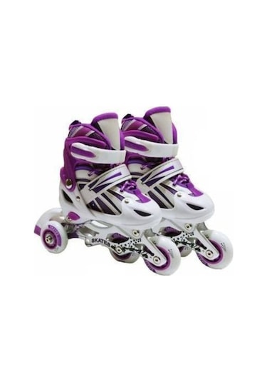 2+2 Alıştırma Tekerlekli ve Numara Ayarlı Paten