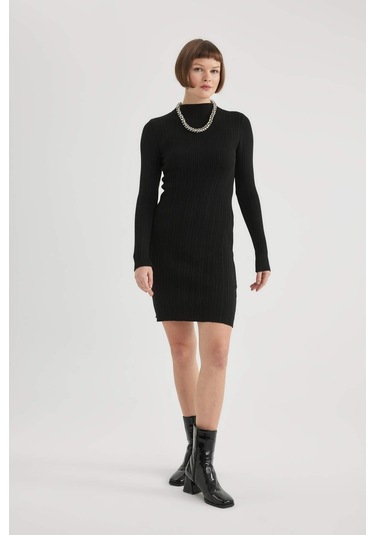 Defacto Fitted Elbise C1287ax23wnbk27