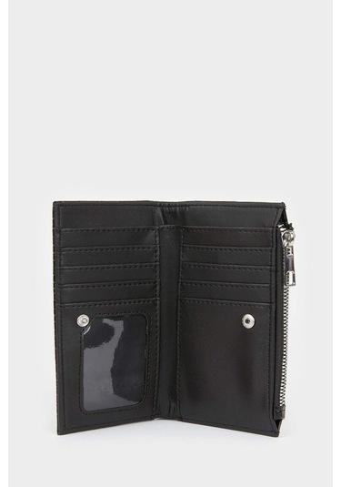 Defacto Kadın Suni Deri Cüzdan F6647axnsbk27 Siyah