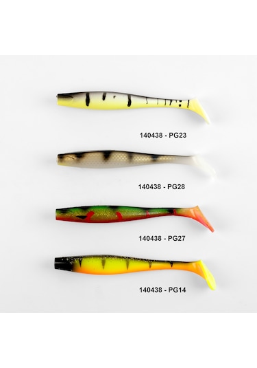 Lucky John Kubira 3d Soft Swim Shad 7" 17.8cm 2 Adet Silikon Yem