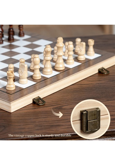 Suntek Satranç Seti Klasik Katlanabilir Tahtası Kızlar Oyuncak